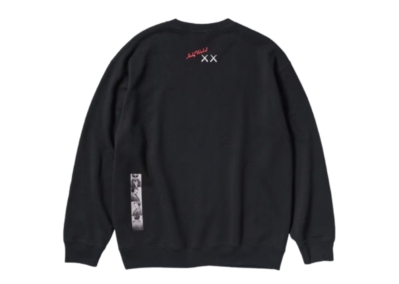 Uniqlo x Kaws x Warhol Sweater Black Phone Logo - photo 2