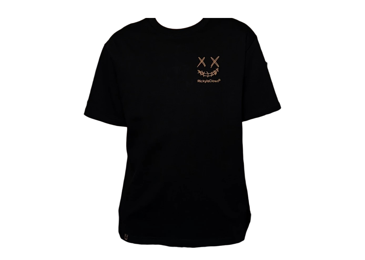 Ricky Is Clown Black Mamba Embroidery T-shirt Black Green - photo 2