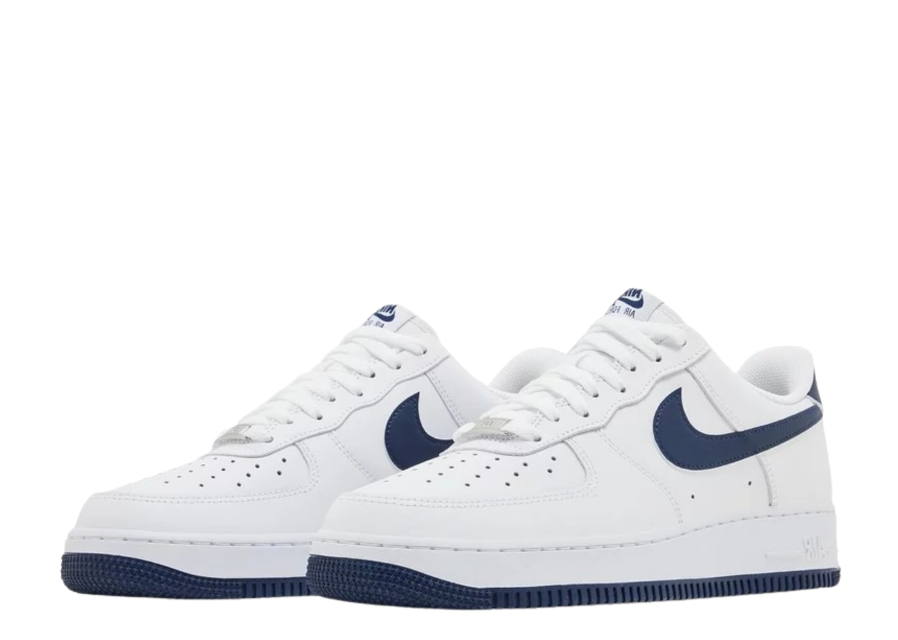 Nike Air Force 1 '07 White Midnight Navy - photo 2