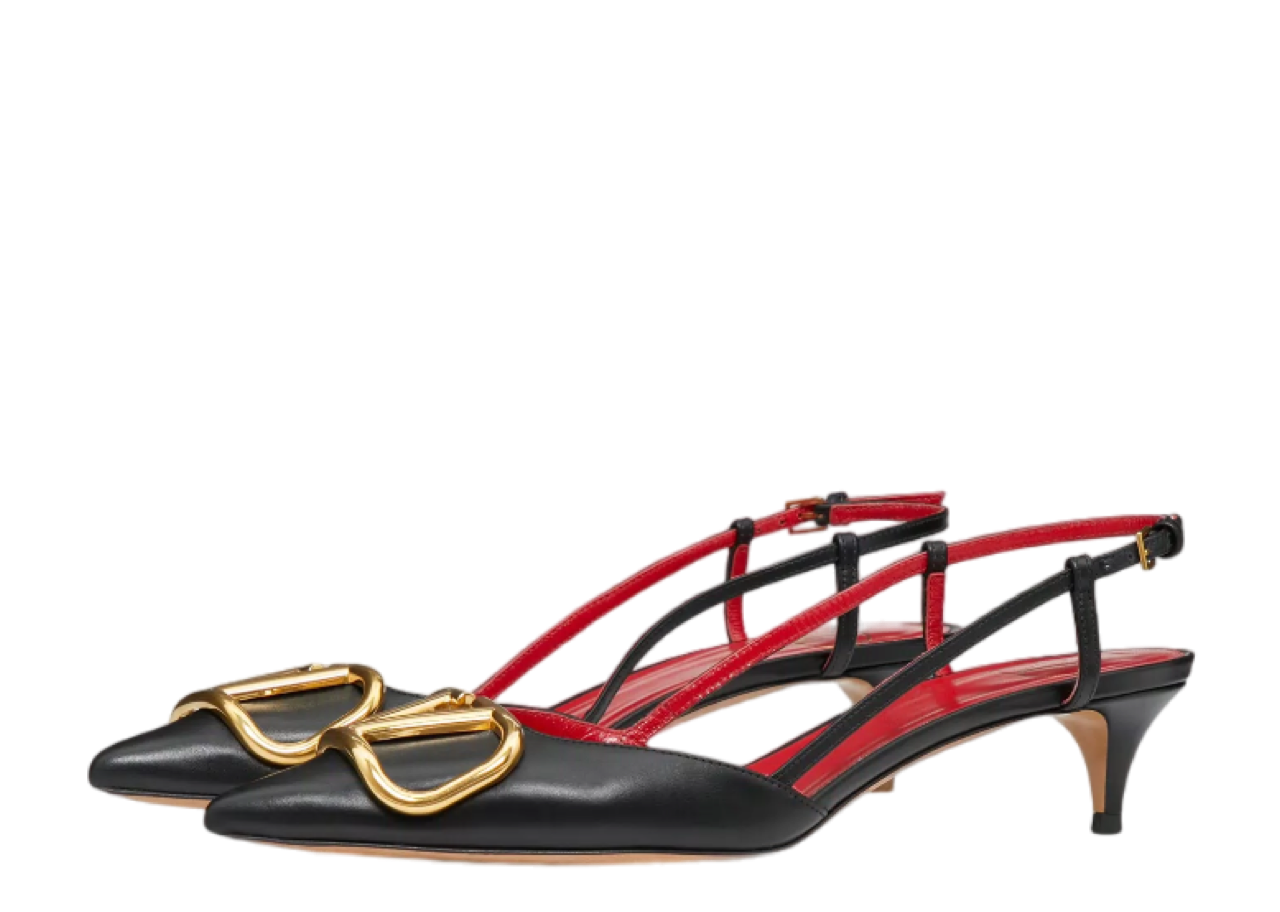 Valentino Vlogo Signature Calfskin Slingback Pump 40MM - photo 2