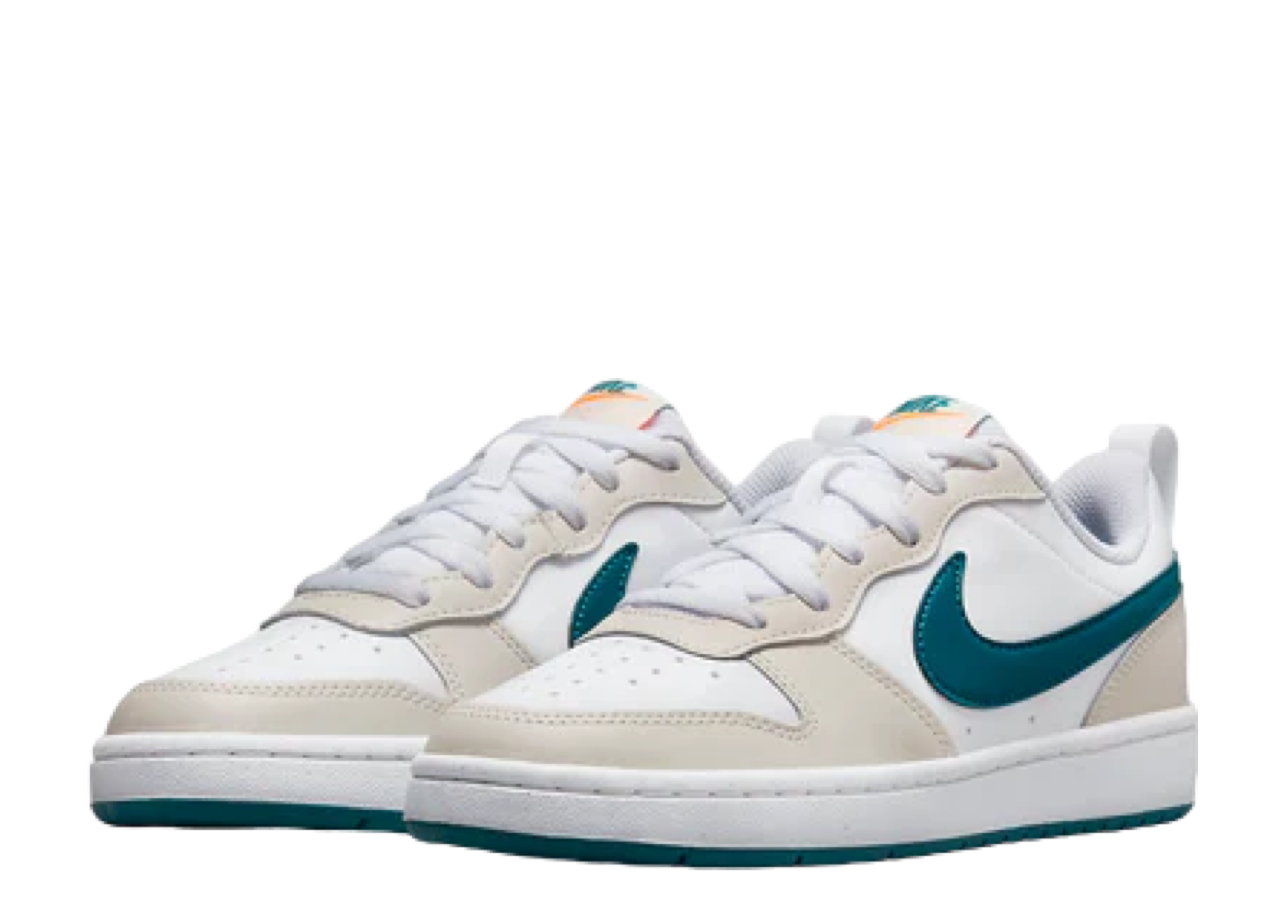 Nike Court Borough Low 2 Sail Bright Spruce (Grade School) - photo 2