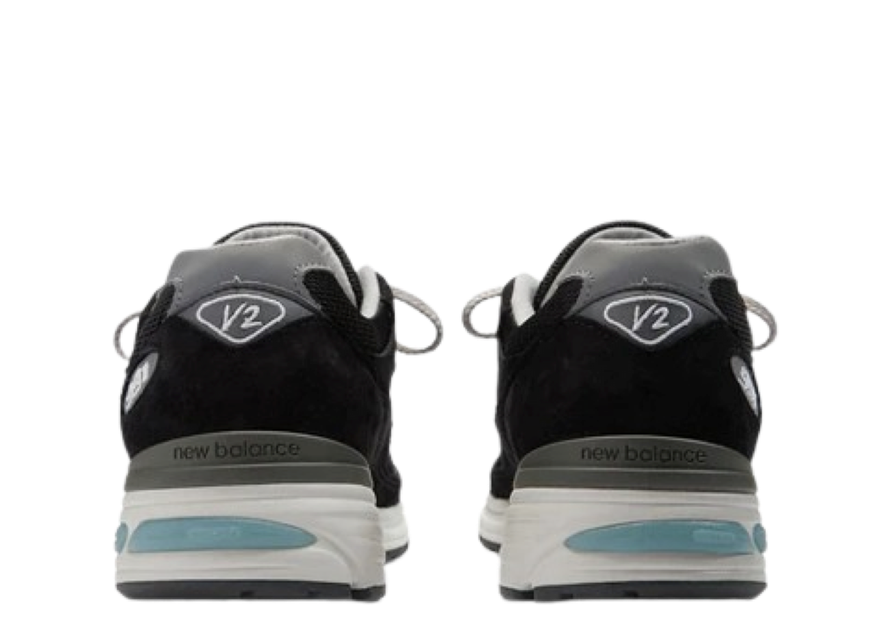 New Balance 991v2 MiUK Black  - photo 3