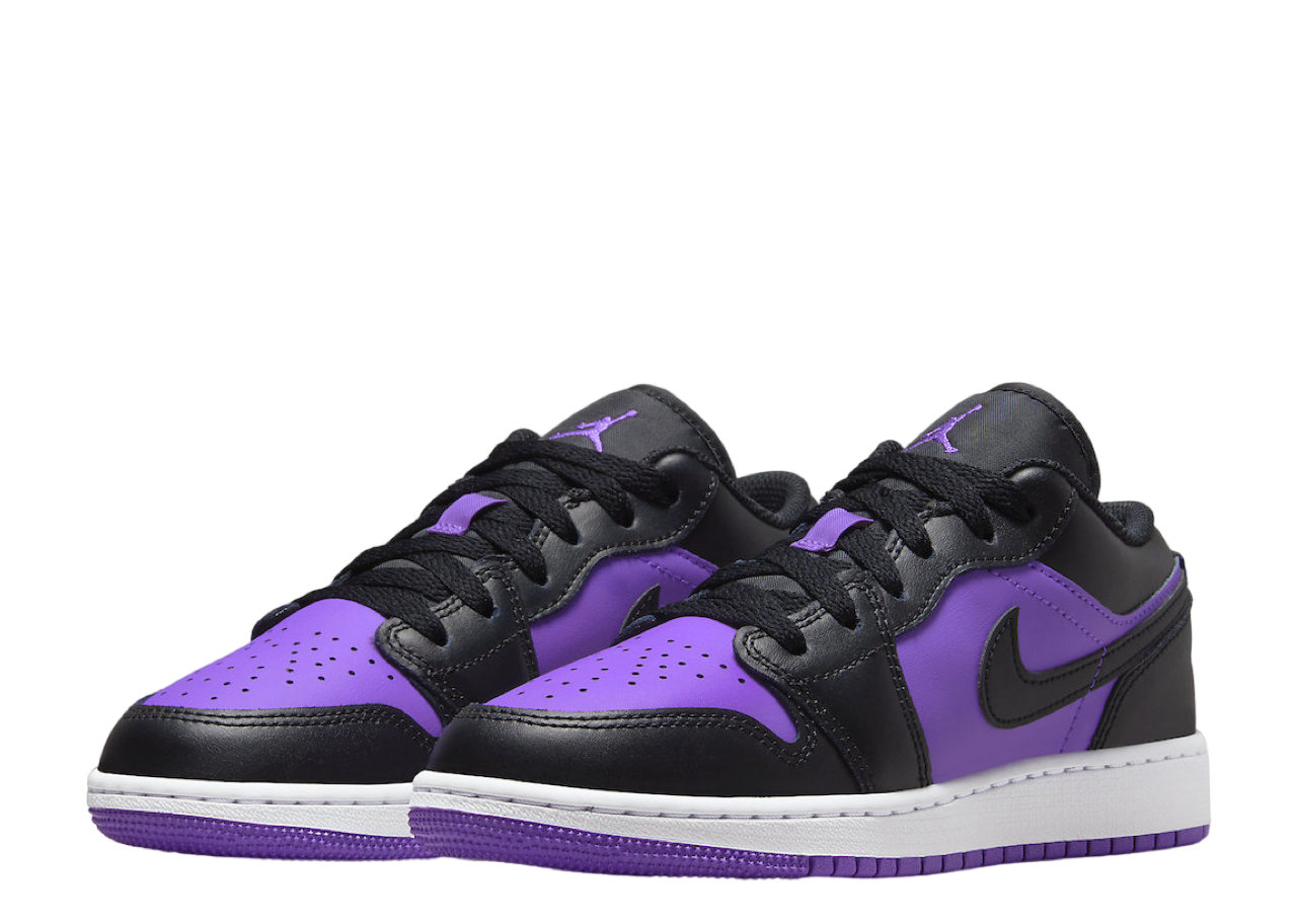 Air Jordan 1 Low Violet Venom (Grade School) - photo 2