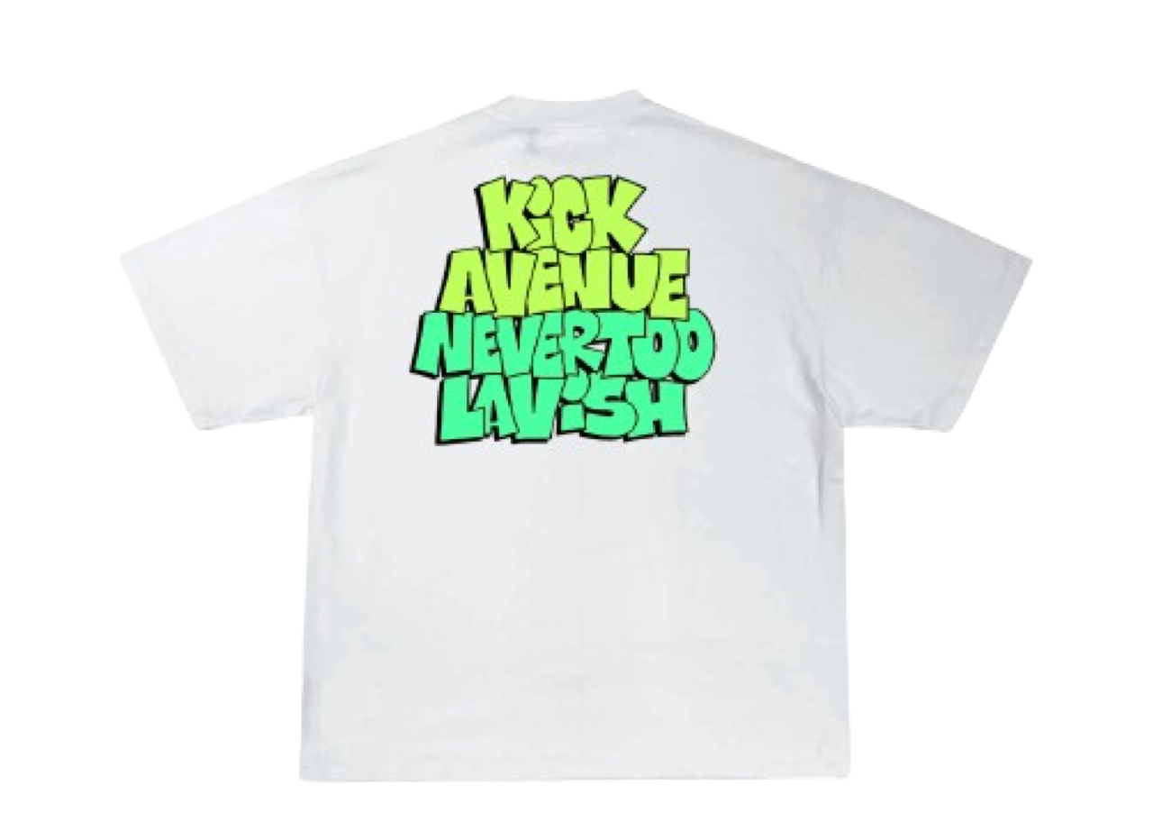 Never Too Lavish Street Front Tee White - photo 2