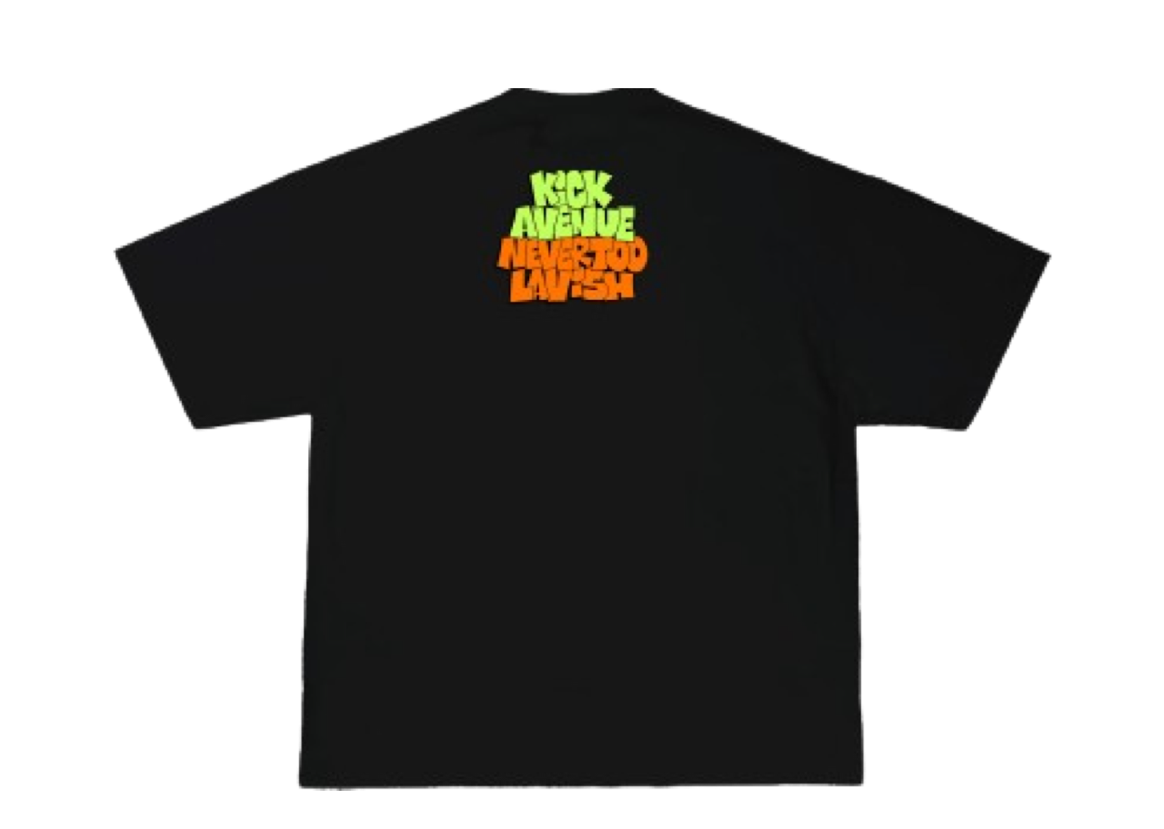 Never Too Lavish Corner Stone Tee Black - photo 2