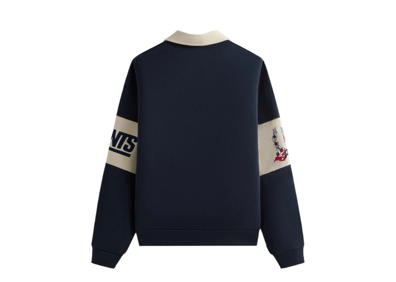 Kith & 47 for the NFL: Giants Nelson Collared Pullover Nocturnal - photo 2