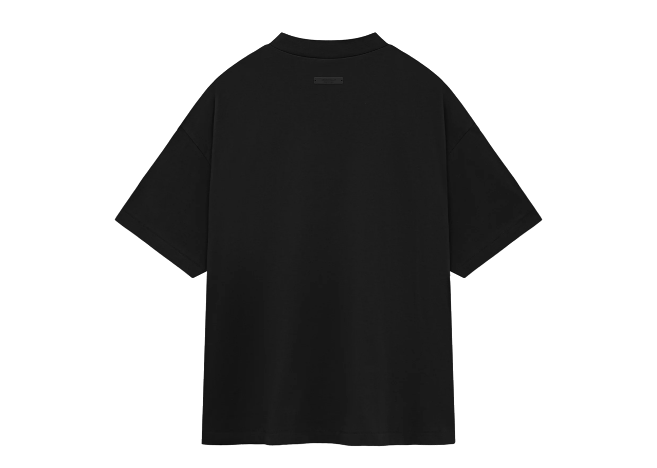 Fear Of God Essentials Jersey Crewneck T-shirt Black - photo 2