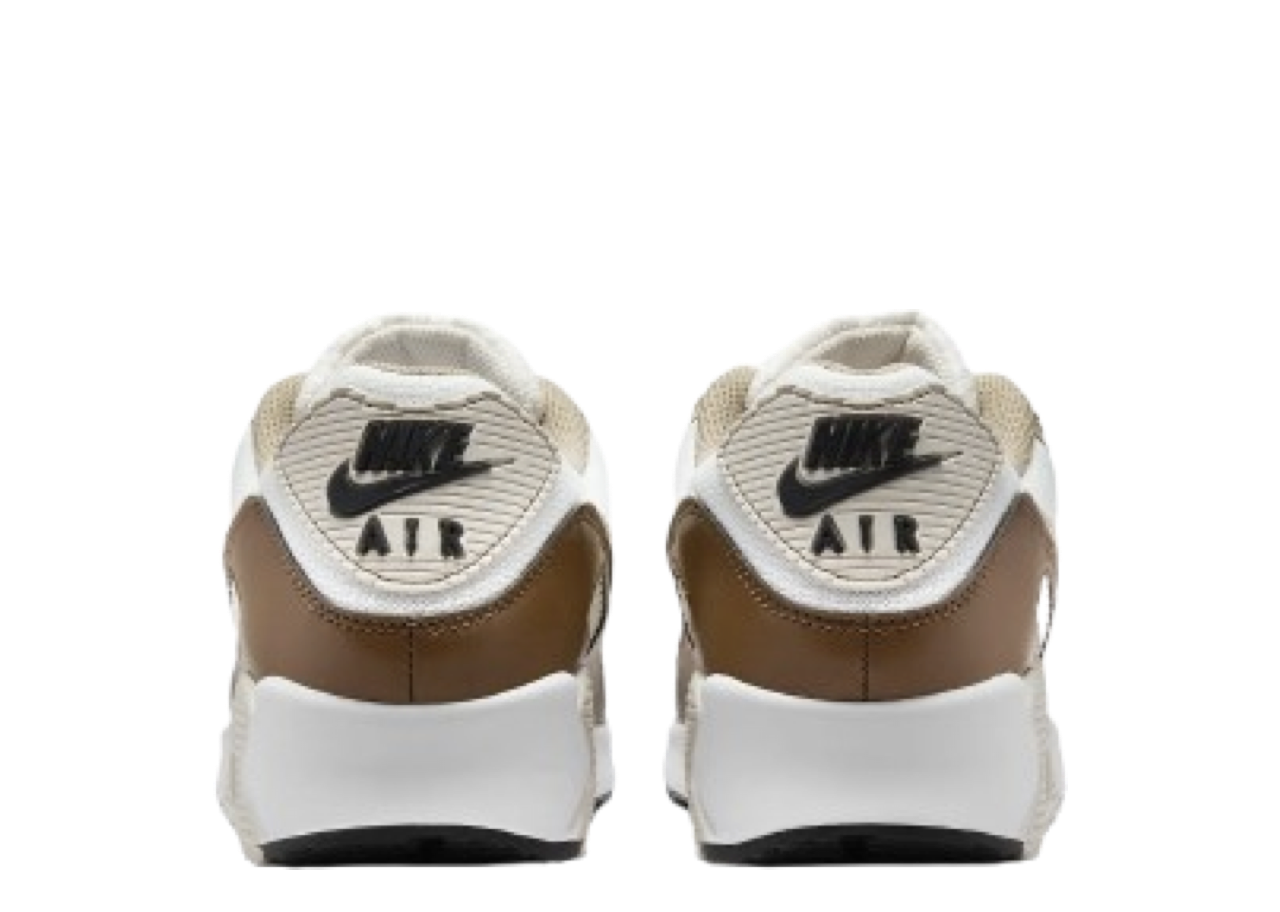 Nike Air Max 90 White Khaki Brown - photo 3