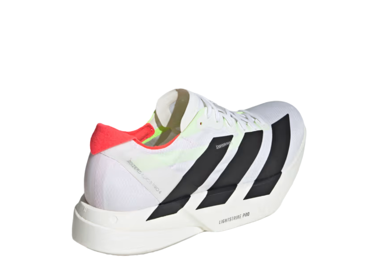 Adidas Adizero Adios Pro 4 White Black Red - photo 3