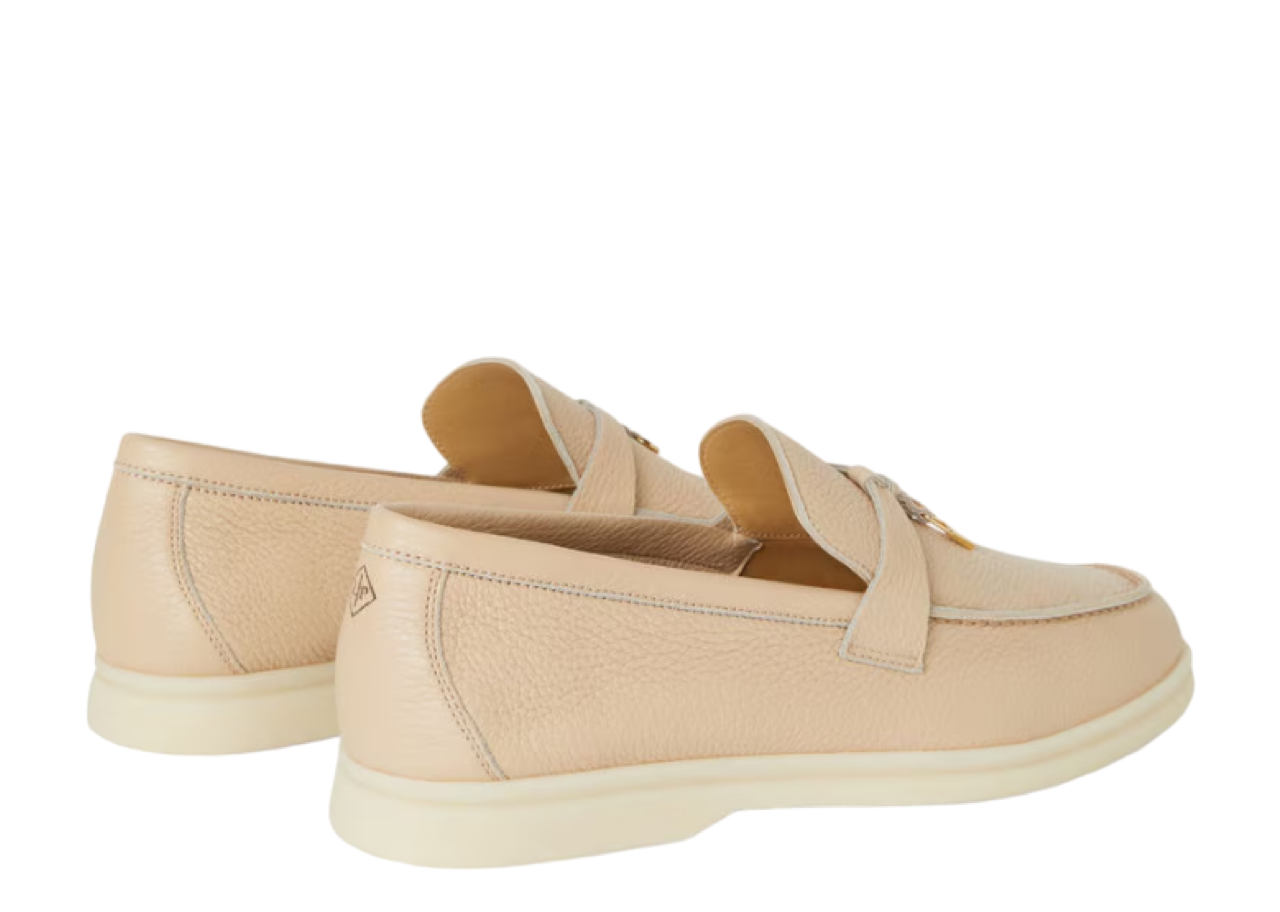 Loro Piana Summer Charms Walk Loafers Natural Light Camel - photo 3