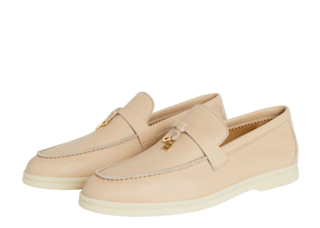 Loro Piana Summer Charms Walk Loafers Natural Light Camel - photo 2
