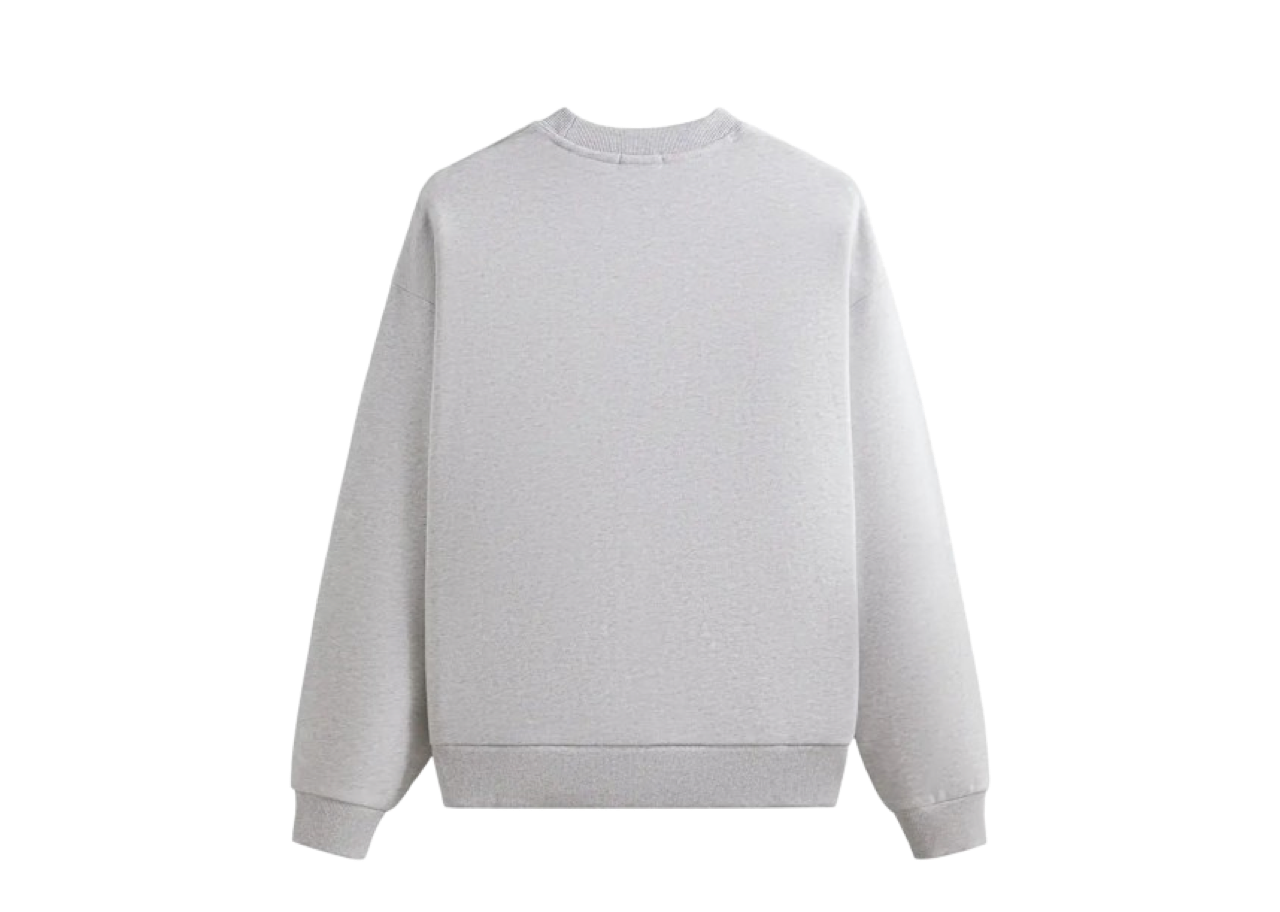 Kith K&K Monogram Nelson Crewneck Light Heather Grey - photo 2