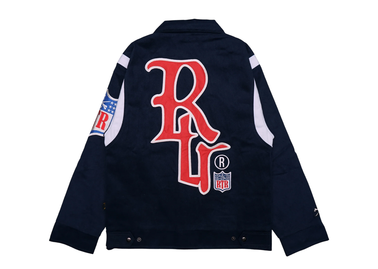 Rawtype Riot Work Jacket Big Logo Navy - photo 2