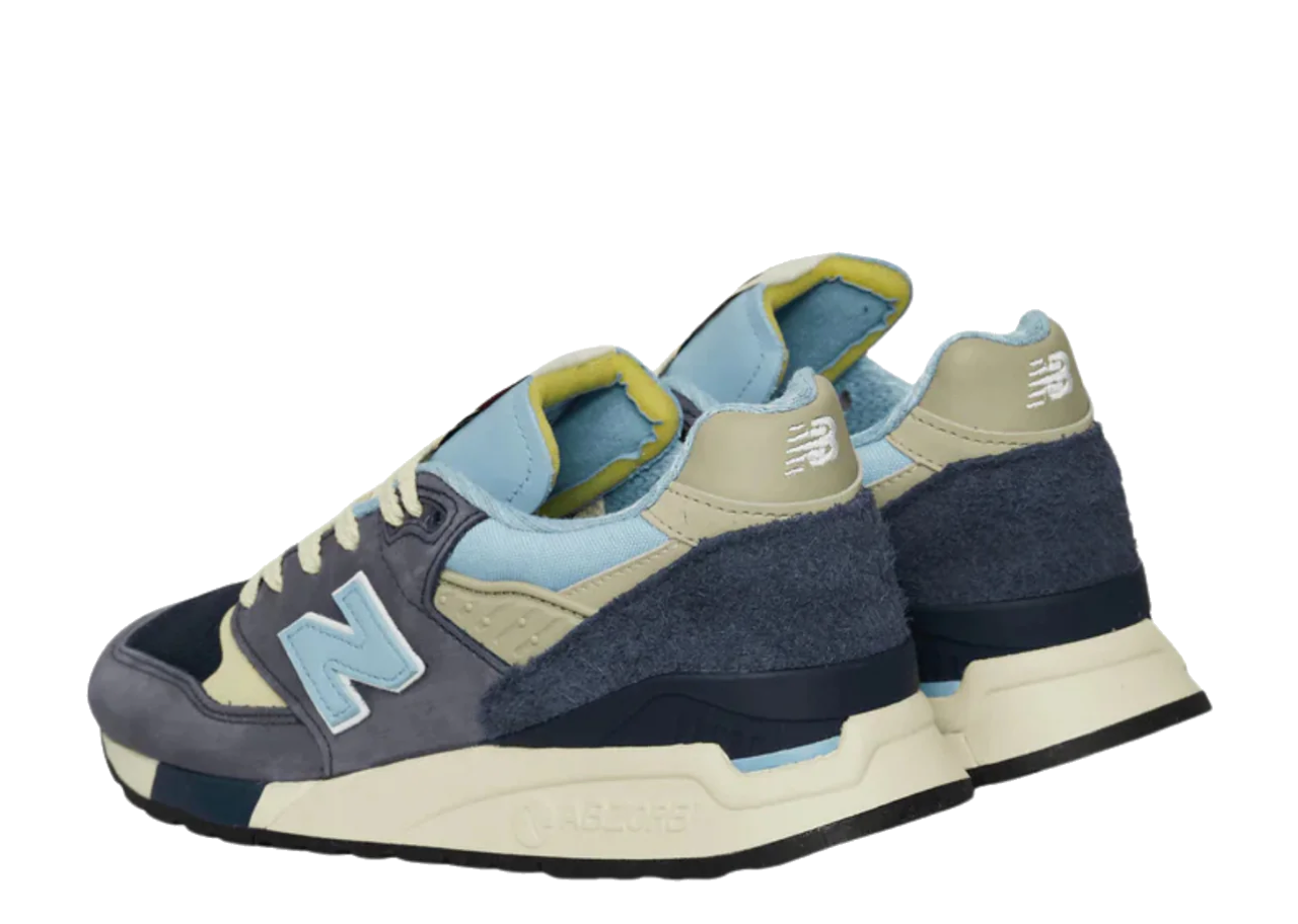 New Balance 998 MiUSA Navy Chrome Blue - photo 3