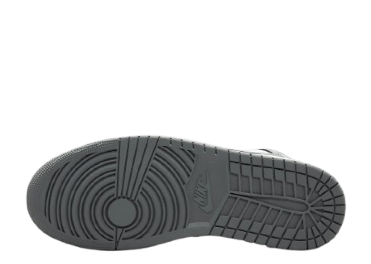 Air Jordan 1 Mid Black White Iron Grey - photo 4