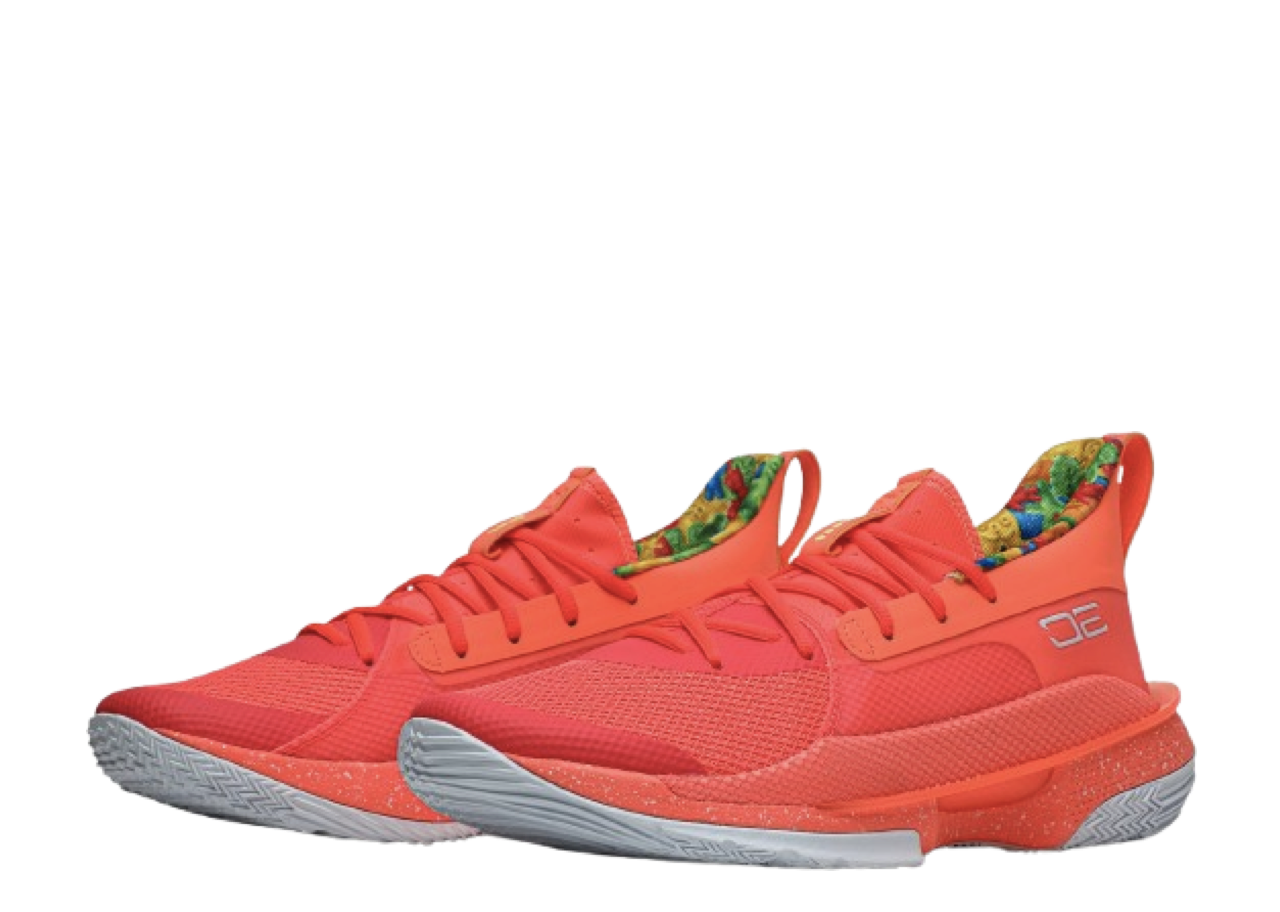 Under Armour Curry 7 Sour Patch Kids Peach - photo 2