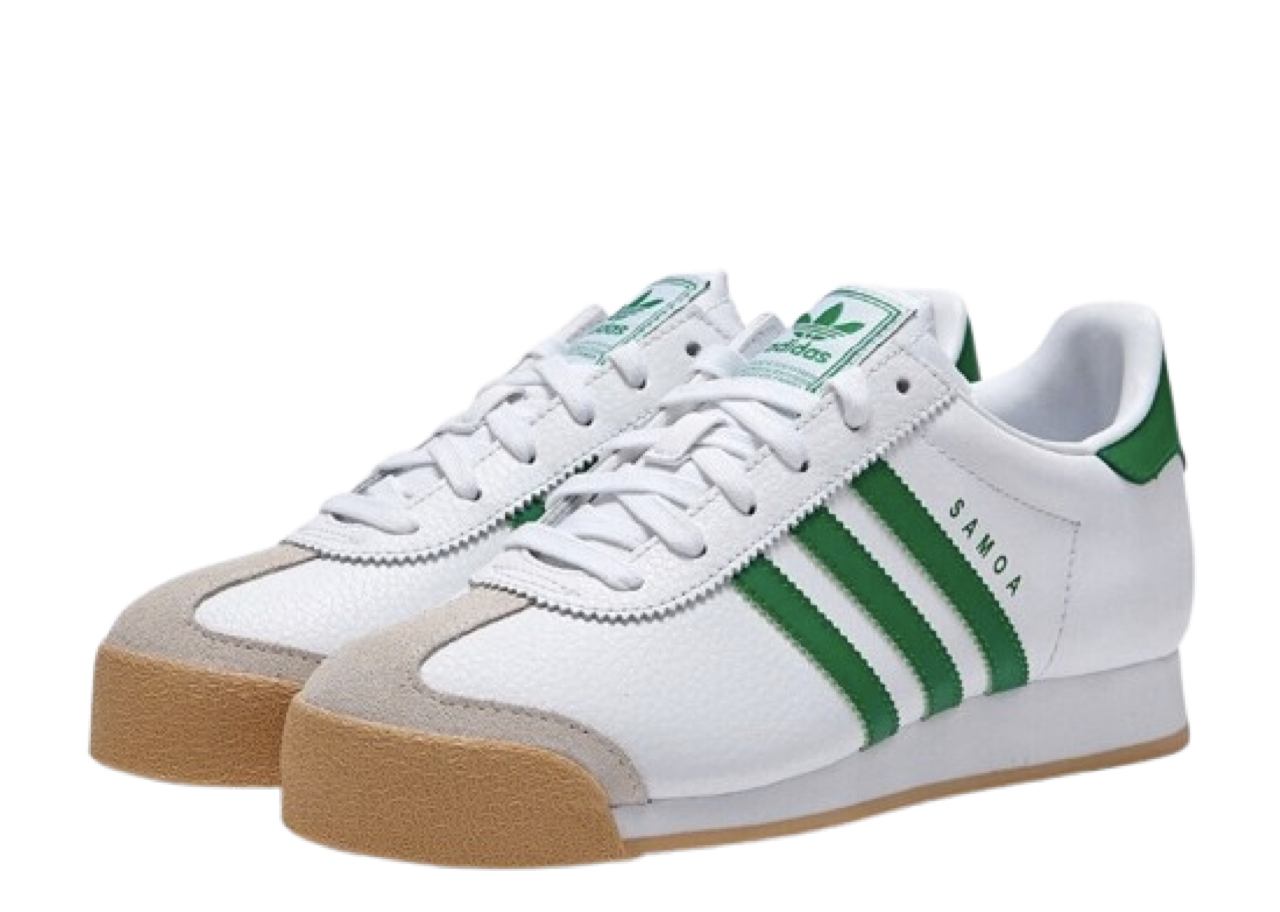 Adidas Samoa White Green - photo 2