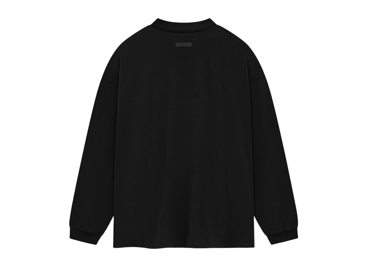 Fear Of God Essentials Heavy Long Sleeve T-Shirt Black - photo 2