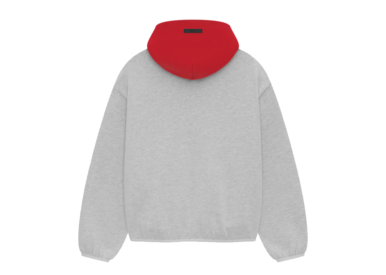 Fear Of God Essentials Bulls Hoodie Light Heather - photo 2