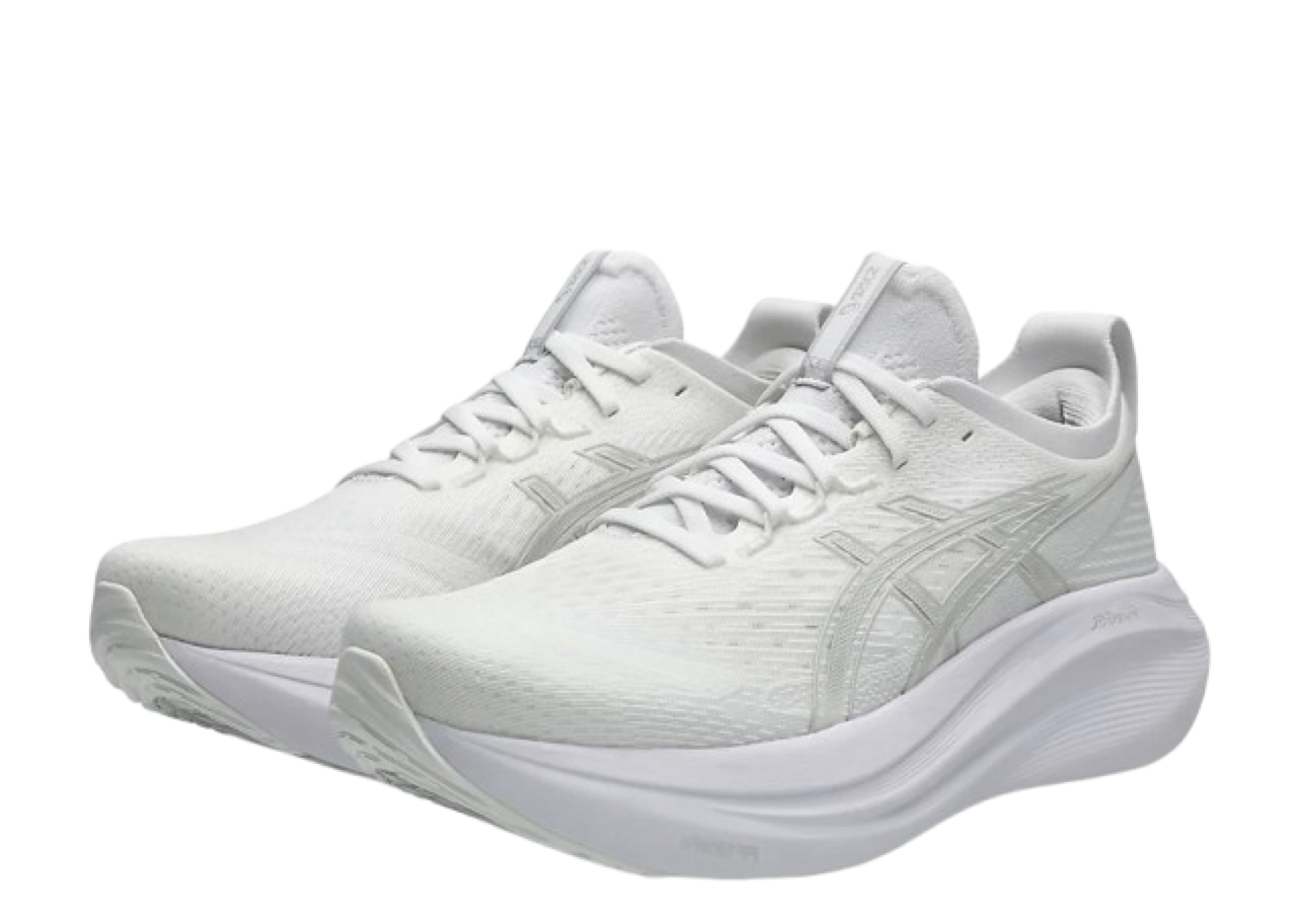 ASICS Gel Nimbus 27 White Glacier Grey - photo 2