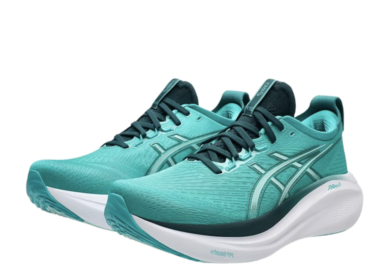 ASICS Gel Nimbus 27 Wave Teal Saxon Green - photo 2