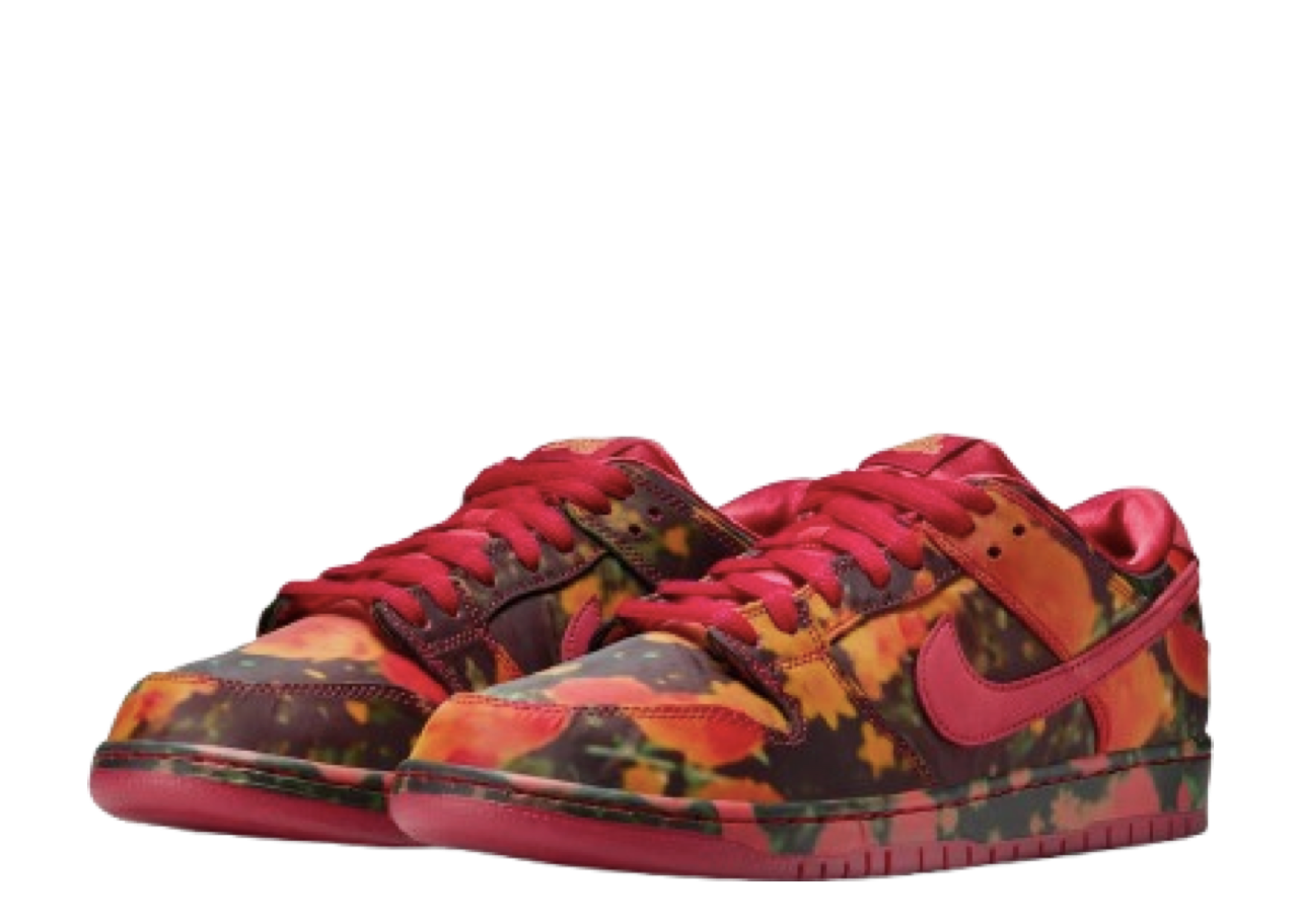 Nike SB Dunk Low The Wizard Of Oz Poppy Field - photo 2