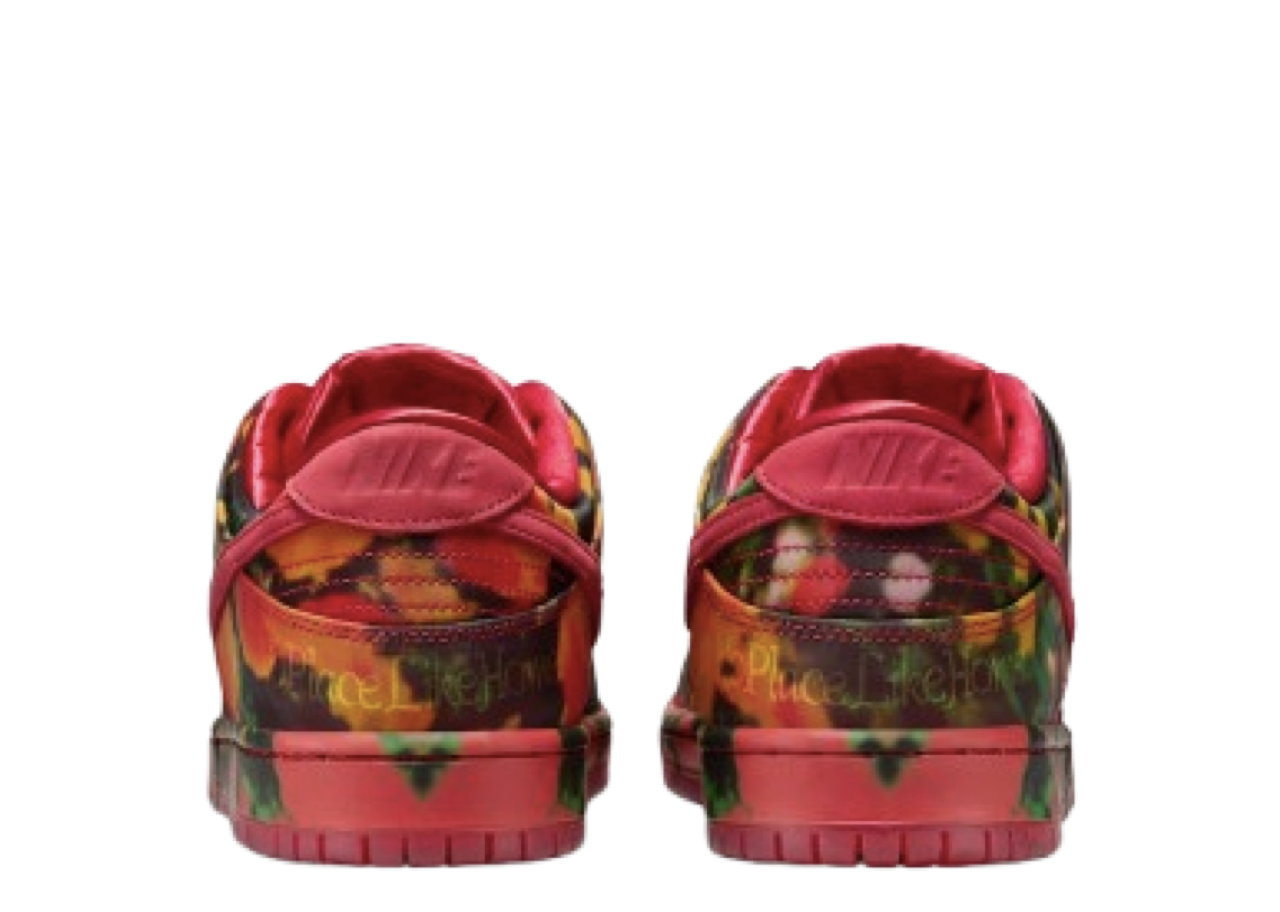 Nike SB Dunk Low The Wizard Of Oz Poppy Field - photo 3