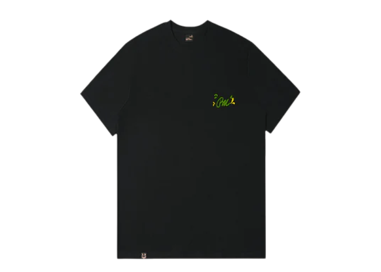 Ricky Is Clown Fruit Paradise Lemon Joker Smiley T-Shirt Black - photo 2
