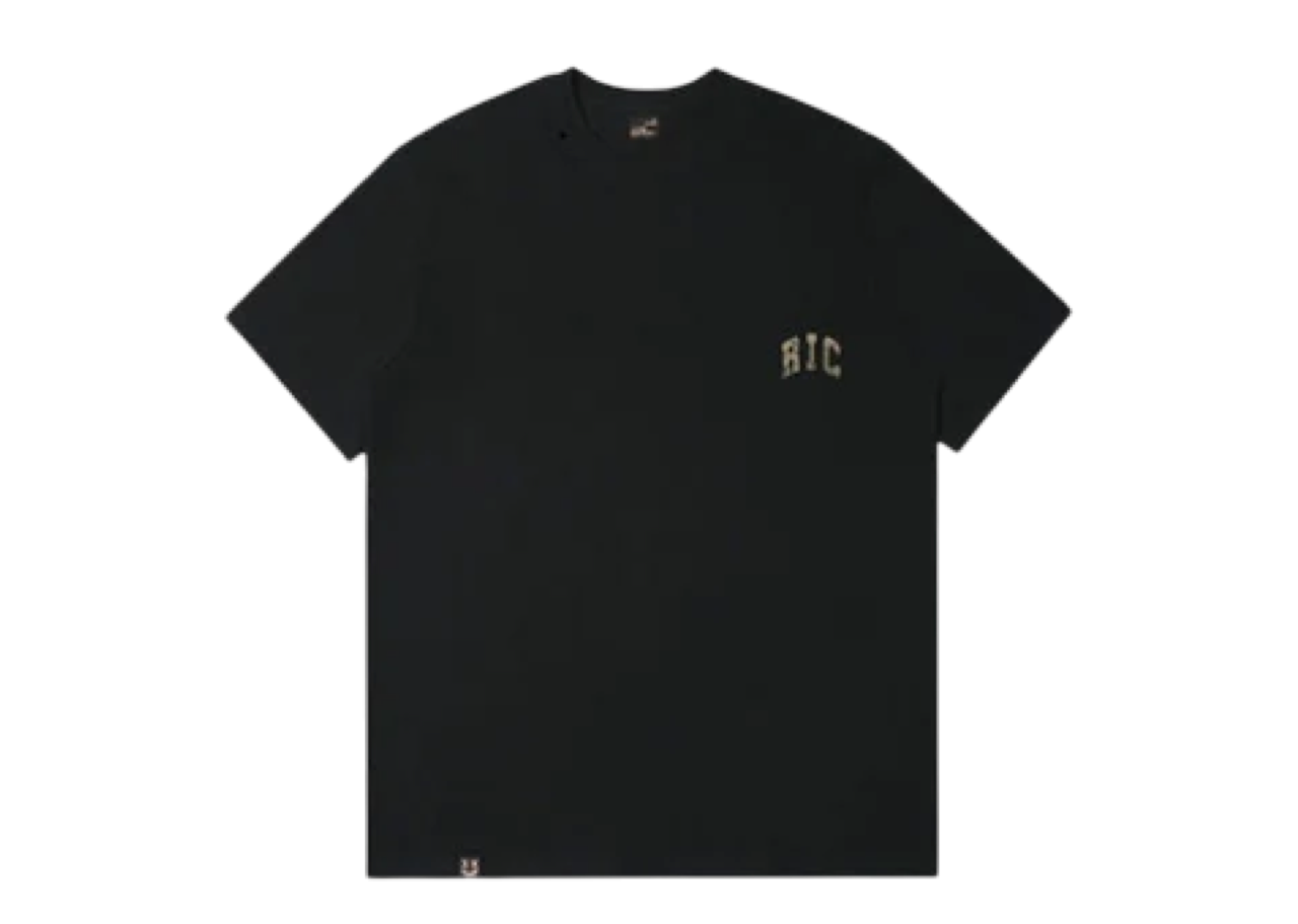 Ricky Is Clown Flowers Surround Bird Joker Smiley T-Shirt Black - photo 2
