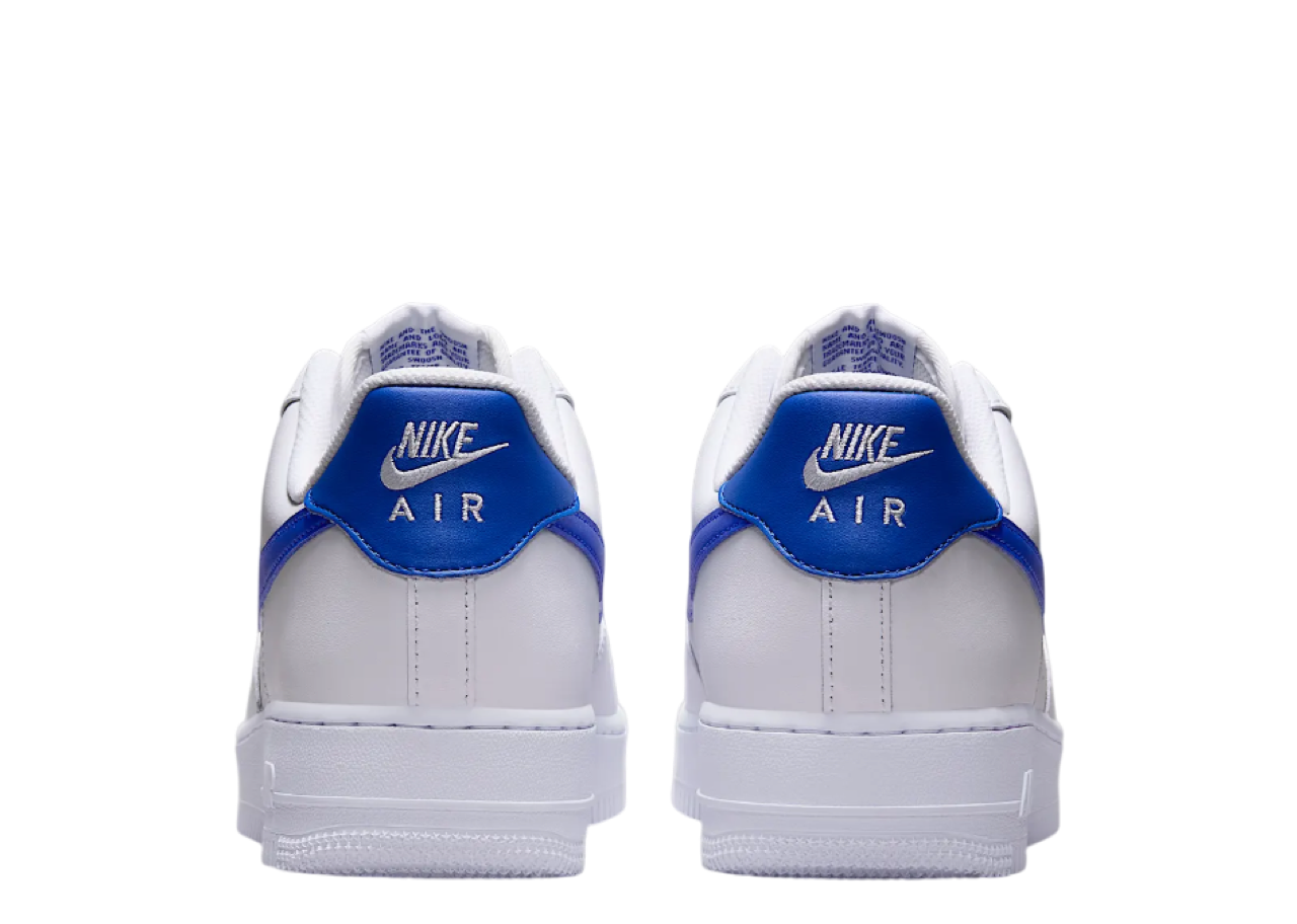 Nike Air Force 1 '07 White Hyper Royal - photo 3