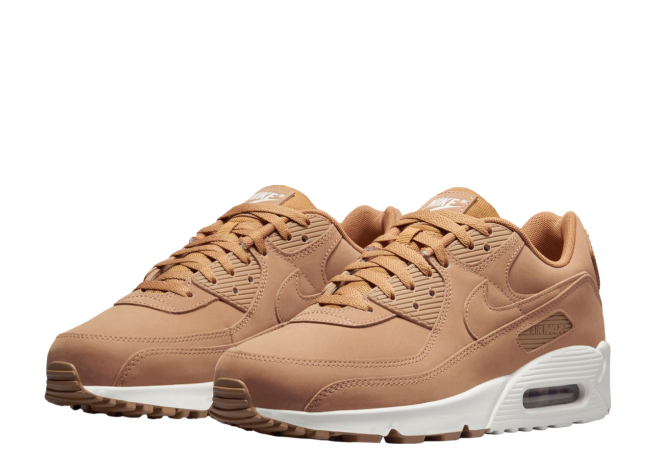 Nike Air Max 90 Premium Flax Sail - photo 2
