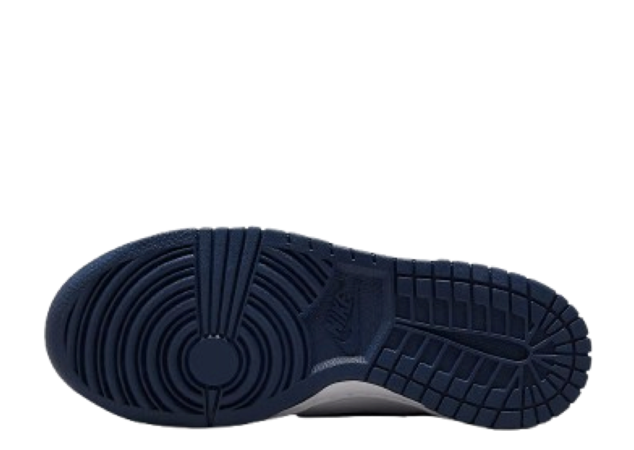 Nike Dunk Low White Midnight Navy (Grade School) - photo 4