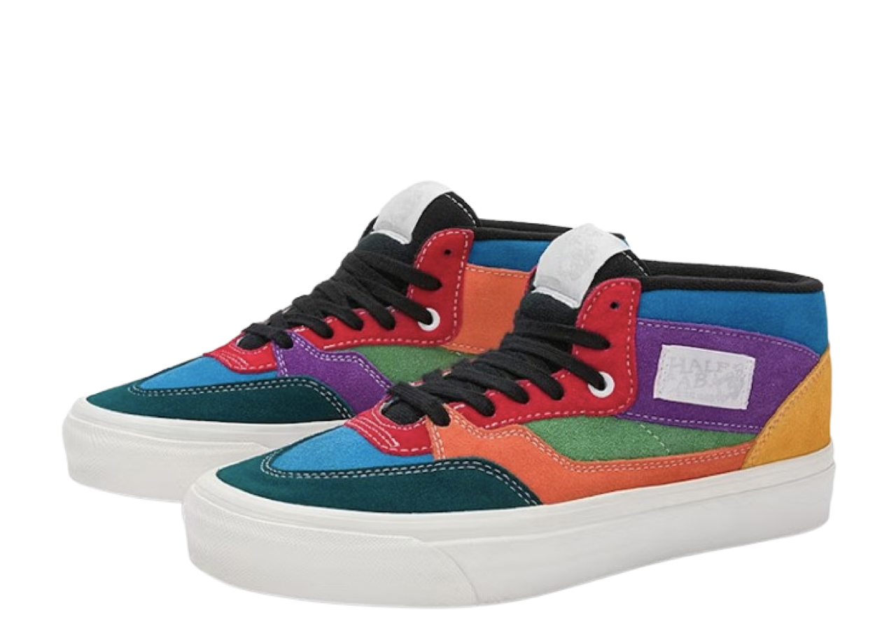 Vans Half Cab 33 DX Blue Orange Purple - photo 2