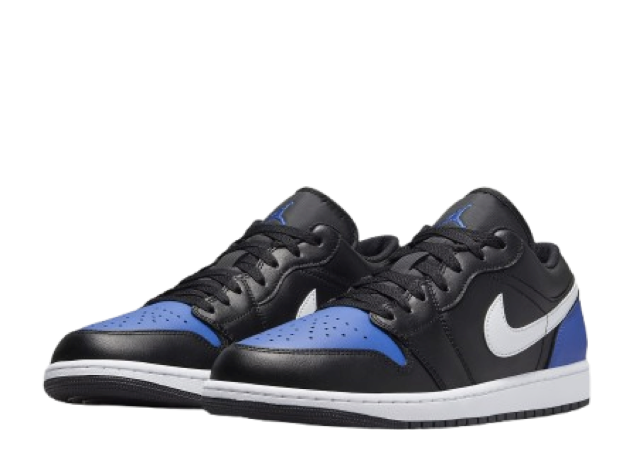 Air Jordan 1 Low Black Royal Toe - photo 2