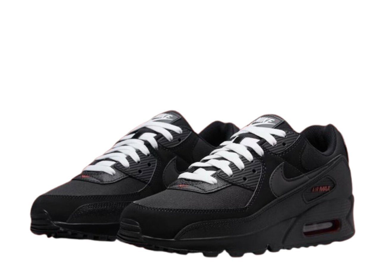 Nike Air Max 90 Black Sport Red - photo 2