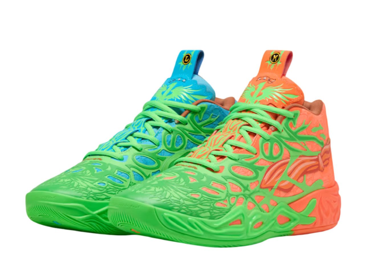 Puma LaMelo Ball MB.04 Teenage Mutant Ninja Turtles Leonardo and Michelangelo - photo 2
