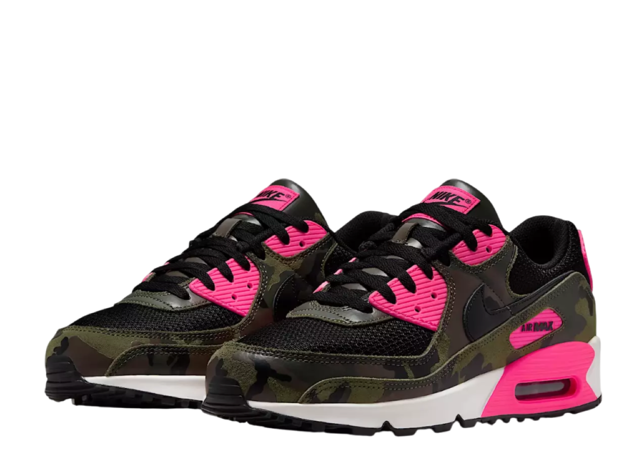 Nike Air Max 90 PRM Camo Pack Sequoia Hyper Pink - photo 2