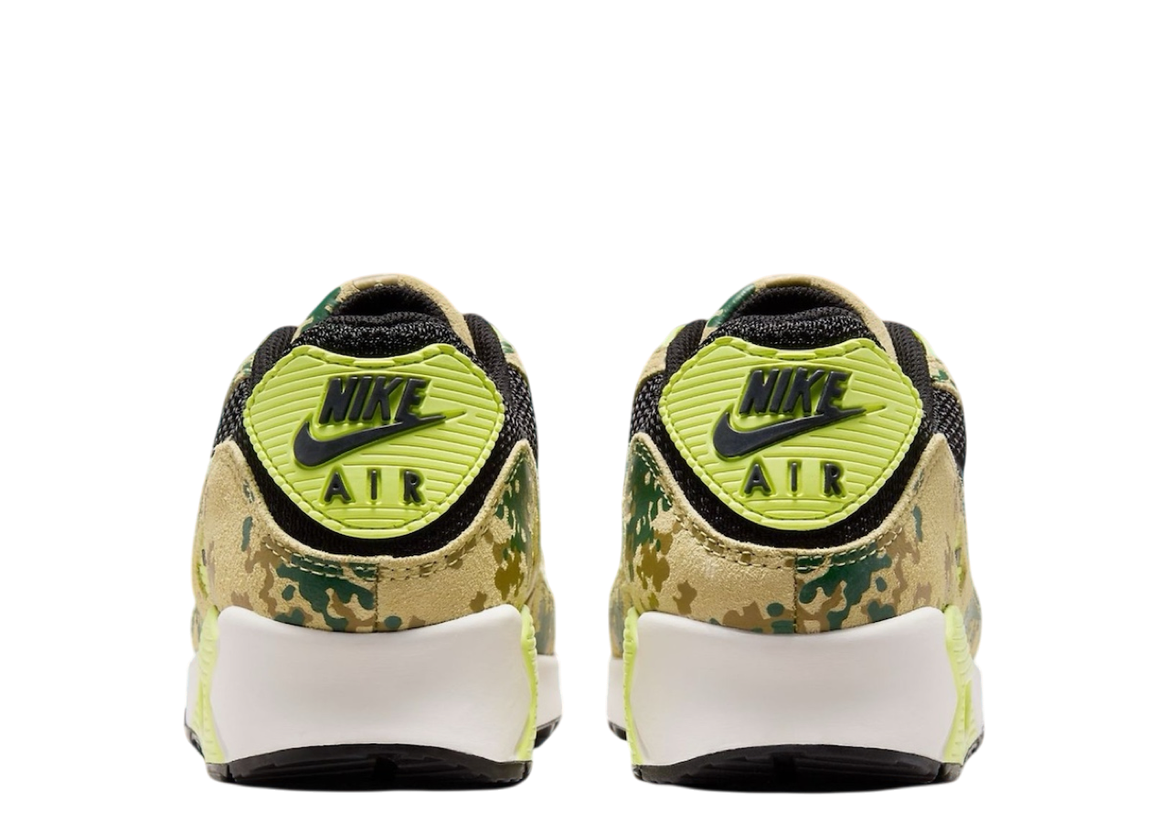 Nike Air Max 90 PRM Camo Pack Gold Light Lemon - photo 3