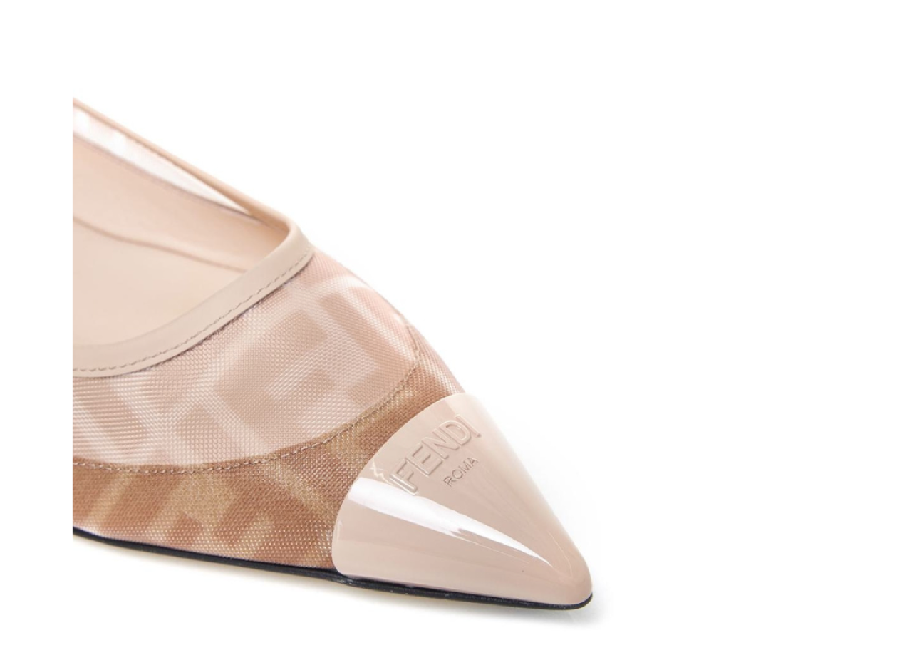 Fendi Colibri Pointed Toe Ballerina Flat - photo 4
