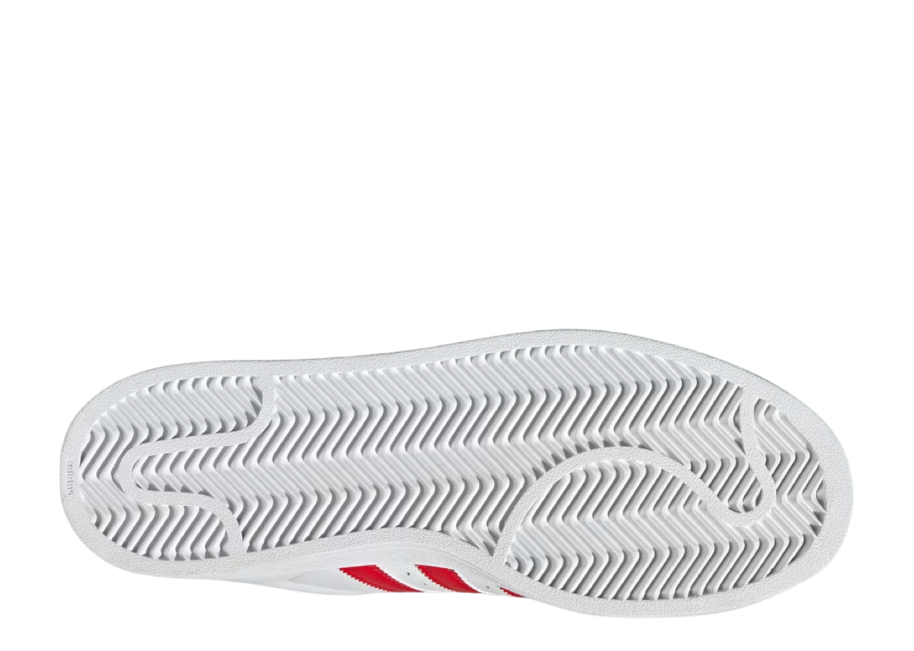 Adidas Superstar II Cloud White Better Scarlet - photo 3