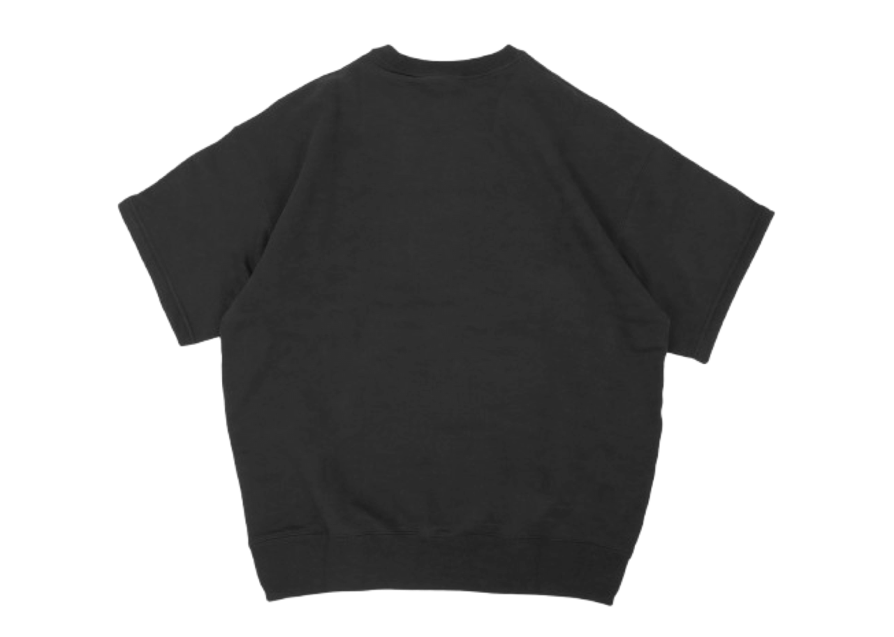 Nike Solo Swoosh Short Sleeve French Terry Top Black - photo 2
