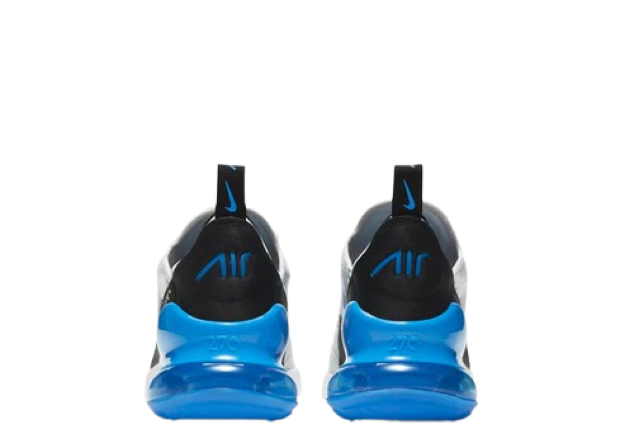 Nike Air Max 270 White Signal Blue (Grade School) - photo 3