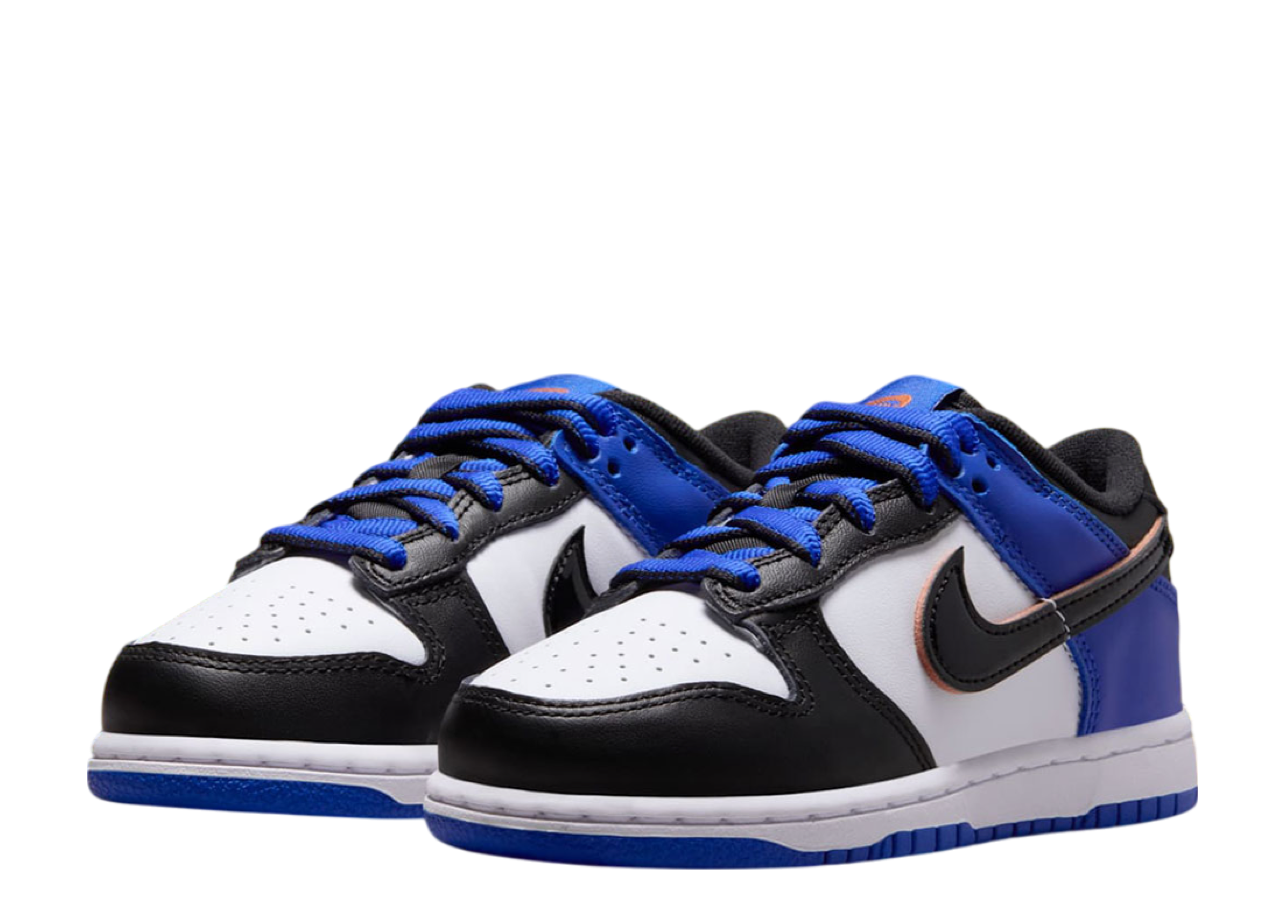 Nike Dunk Low Upside Down Swoosh Knicks (Grade School) - photo 2