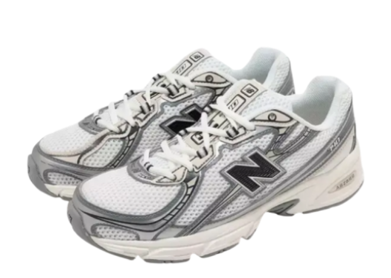 New balance 740 White Silver Black - photo 2