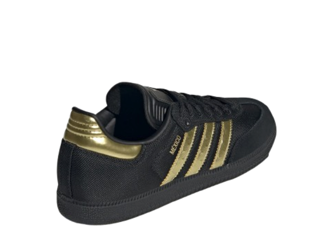 Adidas Samba OG Mexico Black Gold Metallic - photo 3