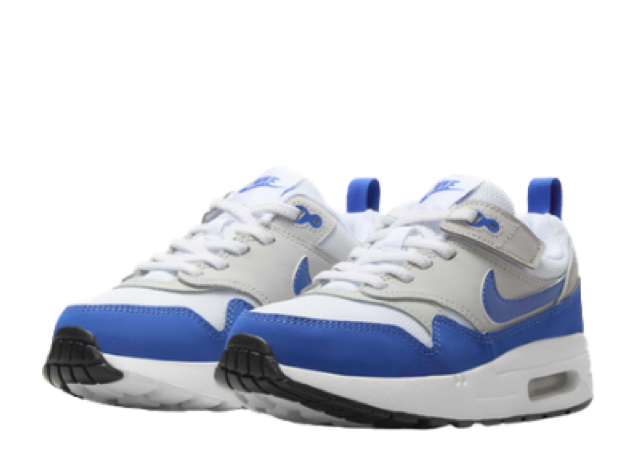 Nike Air Max 1 EasyOn Royal Blue (Pre-School) - photo 2