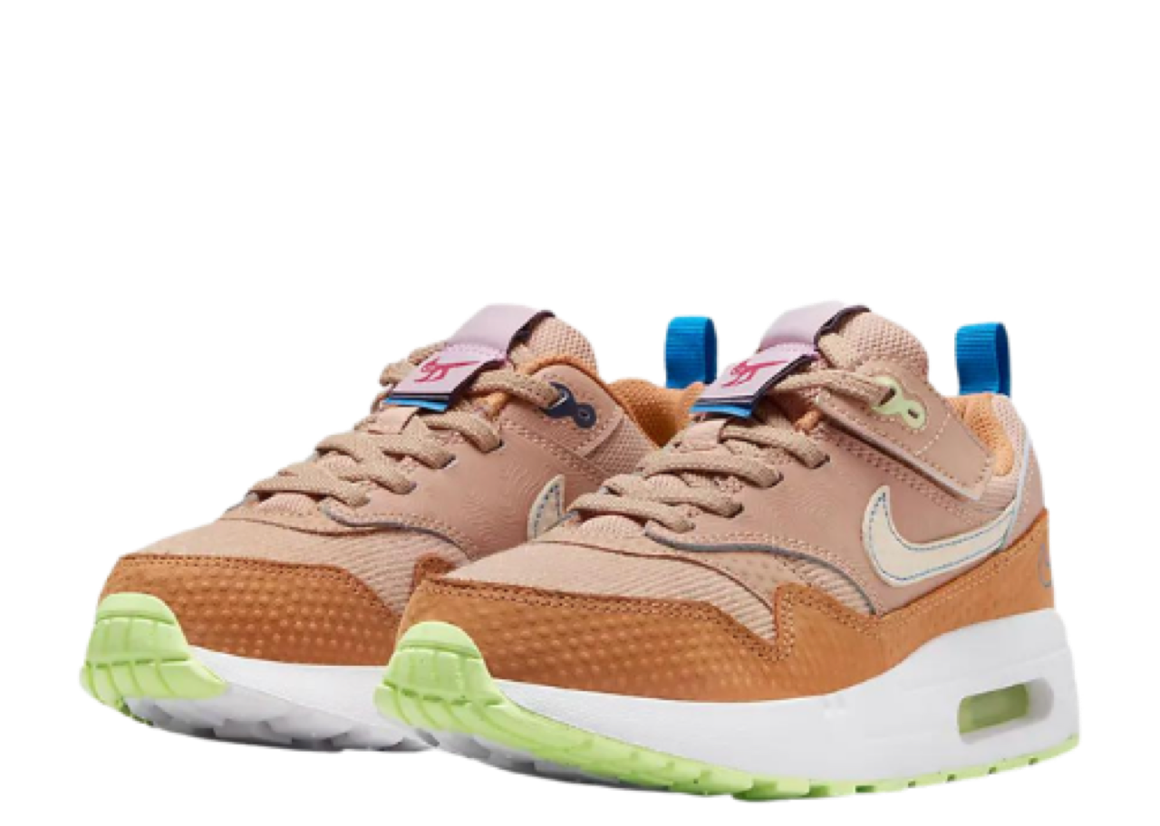 Nike Air Max 1 SE EasyOn Hemp (Pre-School) - photo 2