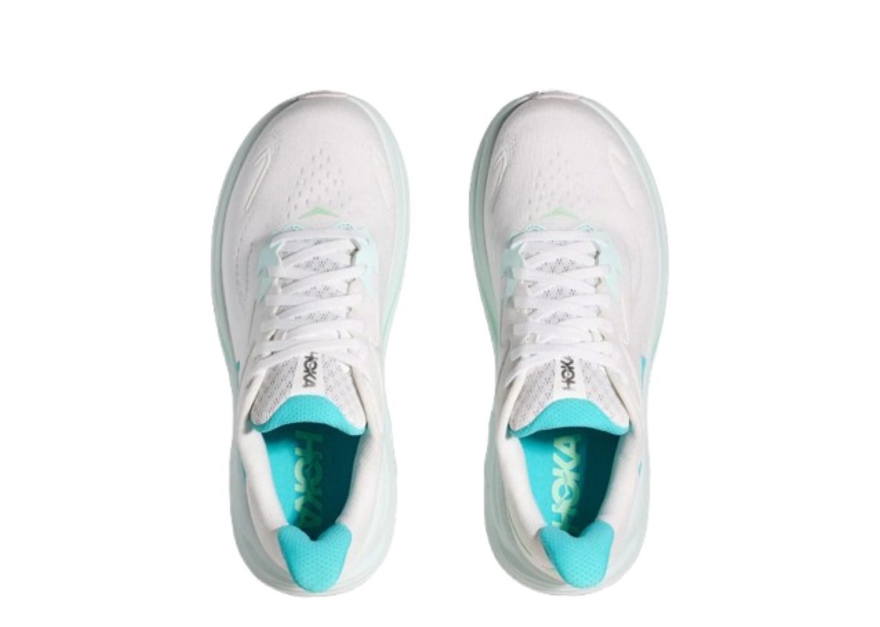 Hoka One One Clifton 10 White Cielo Blue (Women's) - photo 2