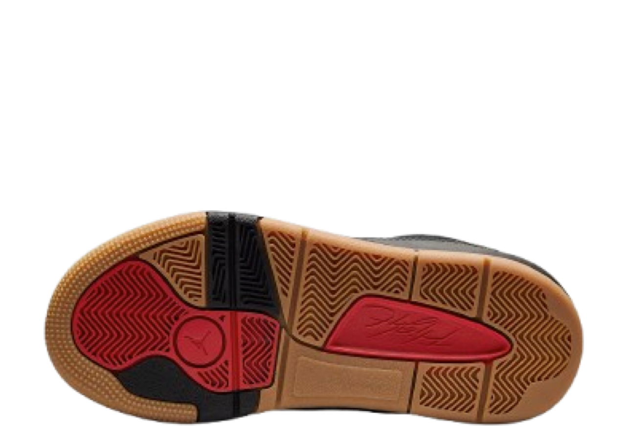 Air Jordan Flight Court Black Gum (Grade School) - photo 4