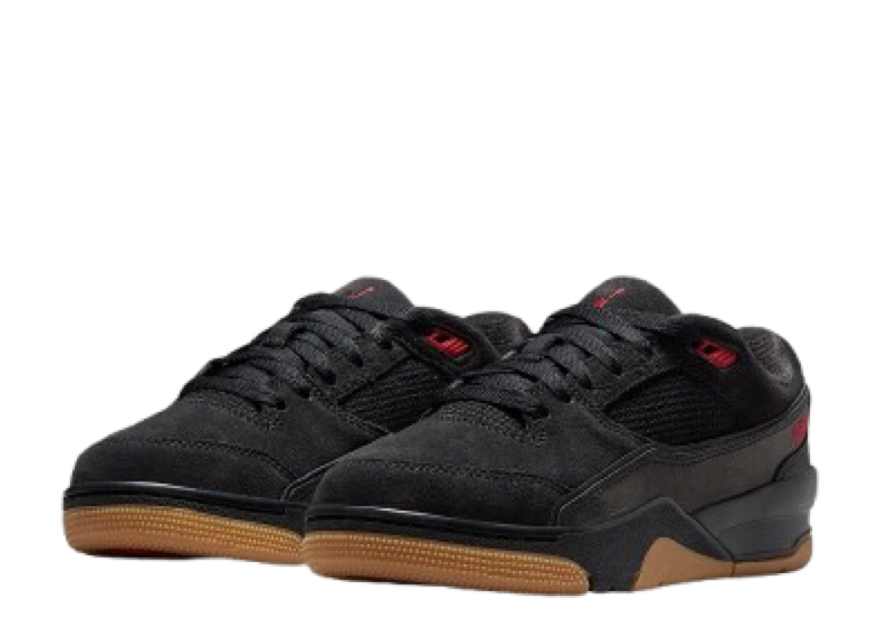 Air Jordan Flight Court Black Gum (Grade School) - photo 2